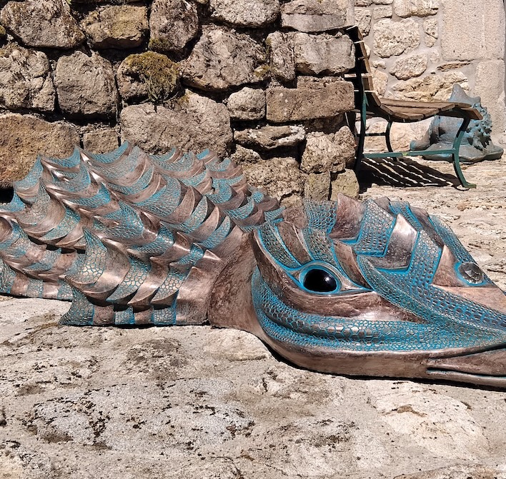 LEZARD BLEU